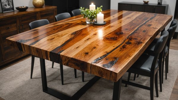 Table bois epoxy : personnalisez votre intérieur avec style