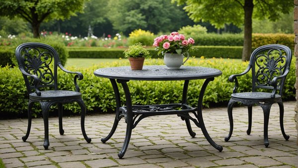 Élégance et tradition : pourquoi choisir du mobilier de jardin antique
